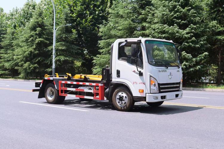 大運藍牌6方勾臂式垃圾車